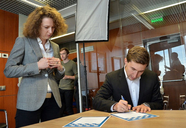 Сергей Карякин прочитает лекцию в МГУ