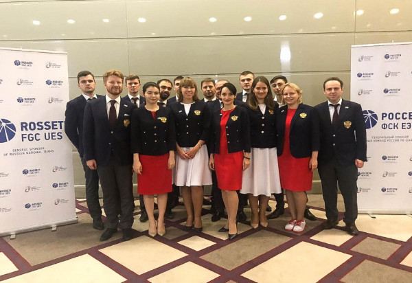 Сборные России – победители командного чемпионата …